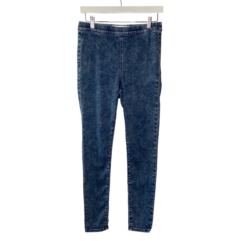 Hollister‎ Women's Jeggings Size L Blue Stretch Skinny Pull-On